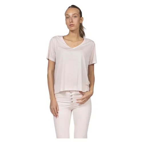Dondup - Tops > T-Shirts - Pink - Dondup - Modalova