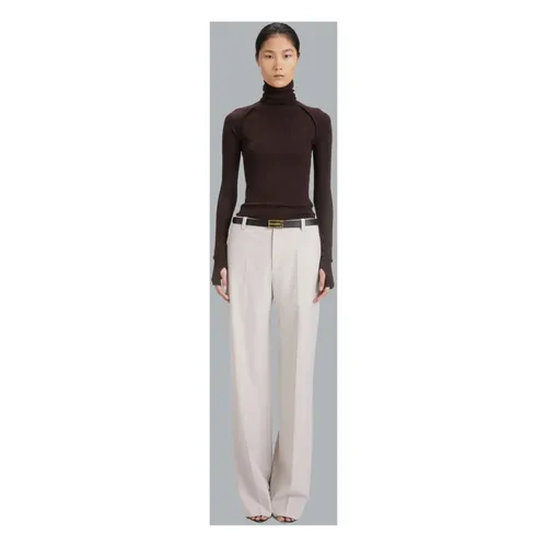 Trousers > Straight Trousers - - Victoria Beckham - Modalova