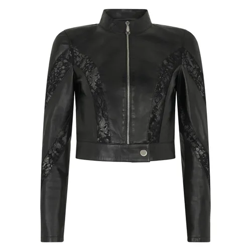 Jackets > Leather Jackets - - Philipp Plein - Modalova