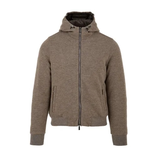 Sweatshirts & Hoodies > Zip-throughs - - Moorer - Modalova