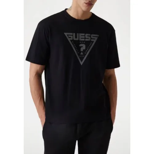 Guess - Tops > T-Shirts - Black - Guess - Modalova
