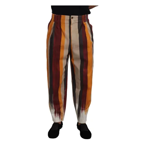 Trousers > Wide Trousers - - Dolce & Gabbana - Modalova