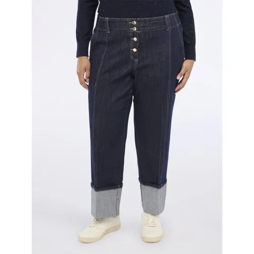 Jeans > Straight Jeans - - Fiorella Rubino - Modalova