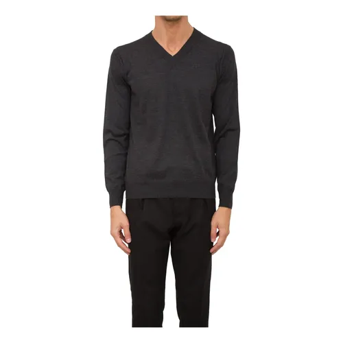 Knitwear > V-neck Knitwear - - Paolo Pecora - Modalova