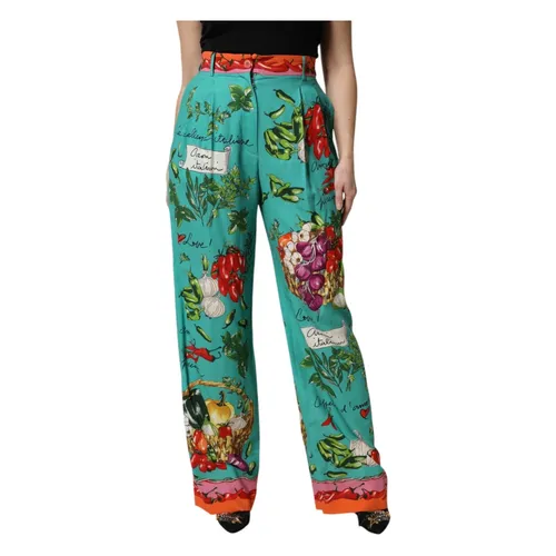 Trousers > Wide Trousers - - Dolce & Gabbana - Modalova