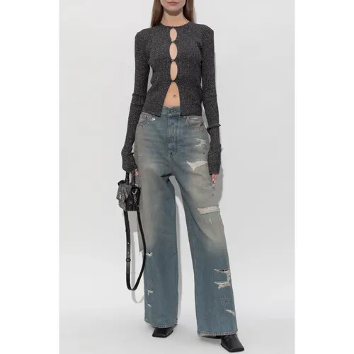 Knitwear > Cardigans - - Amiri - Modalova