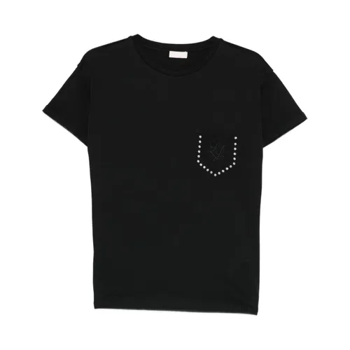 Liu Jo - Tops > T-Shirts - Black - Liu Jo - Modalova