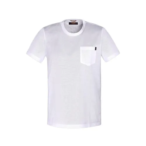 Moorer - Tops > T-Shirts - White - Moorer - Modalova