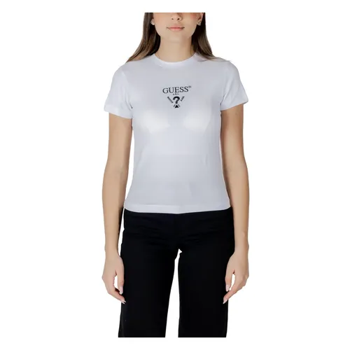 Guess - Tops > T-Shirts - White - Guess - Modalova