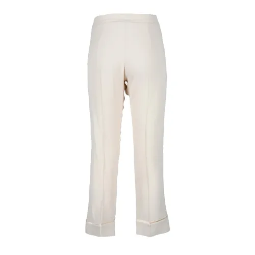 Trousers > Straight Trousers - - Semicouture - Modalova