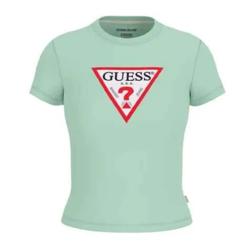 Guess - Tops > T-Shirts - Green - Guess - Modalova