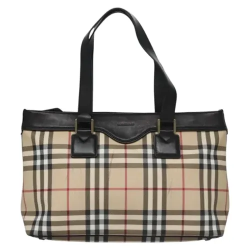 Pre-owned > Pre-owned Bags > Pre-owned Tote Bags - - Burberry Vintage - Modalova