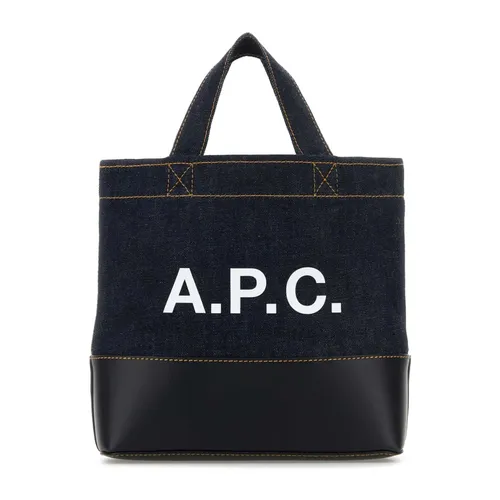 A.p.c. - Bags > Tote Bags - Blue - A.p.c. - Modalova