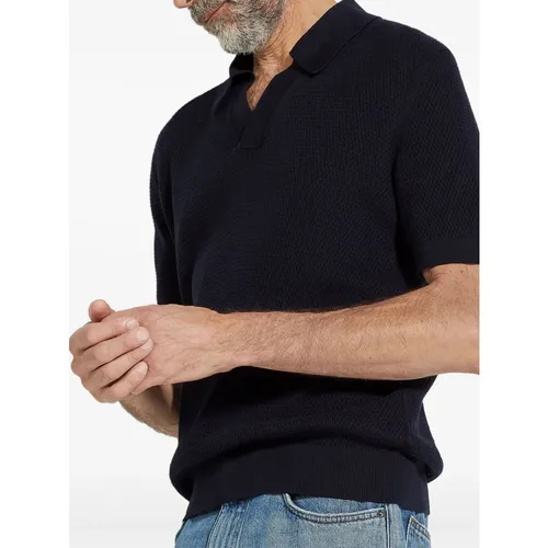 Zegna - Tops > Polo Shirts - Blue - Zegna - Modalova