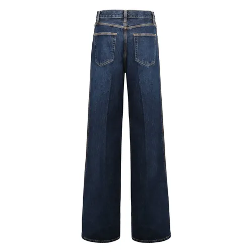 Frame - Jeans > Wide Jeans - Blue - Frame - Modalova