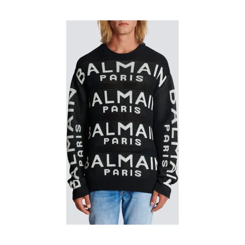 Knitwear > Round-neck Knitwear - - Balmain - Modalova