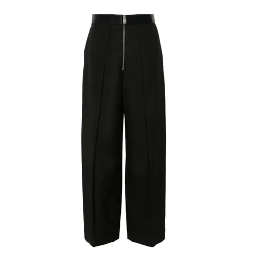 Trousers > Wide Trousers - - Khaite - Modalova
