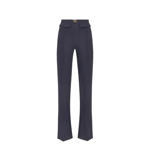 Trousers > Wide Trousers - - Elisabetta Franchi - Modalova