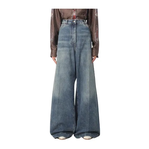 Etro - Jeans > Wide Jeans - Blue - Etro - Modalova