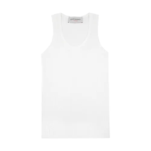 Tops > Sleeveless Tops - - Ermanno Scervino - Modalova