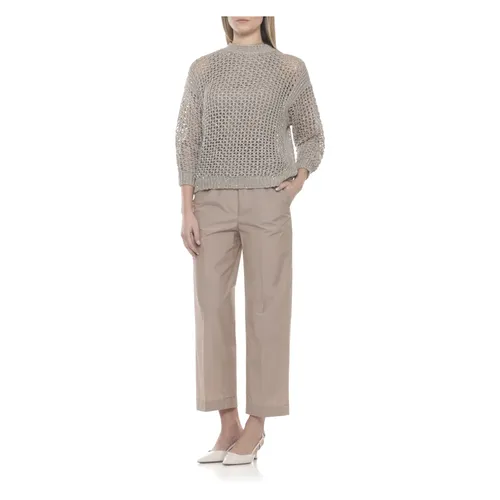 Knitwear > Round-neck Knitwear - - Panicale - Modalova