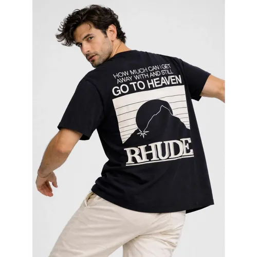Rhude - Tops > T-Shirts - Black - Rhude - Modalova