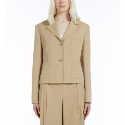 Jackets > Blazers - - Max Mara Studio - Modalova