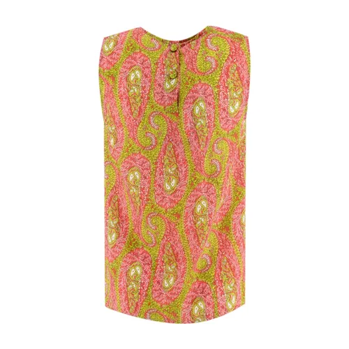 Tops > Sleeveless Tops - - Etro - Modalova