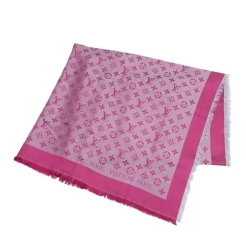 Pre-owned > Pre-owned Accessories > Pre-owned Scarves - - Louis Vuitton Vintage - Modalova
