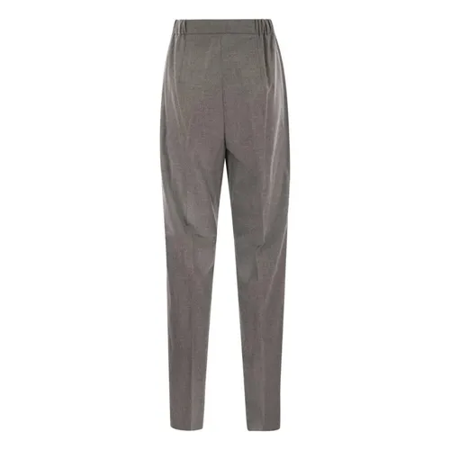 Trousers > Tapered Trousers - - Max Mara - Modalova