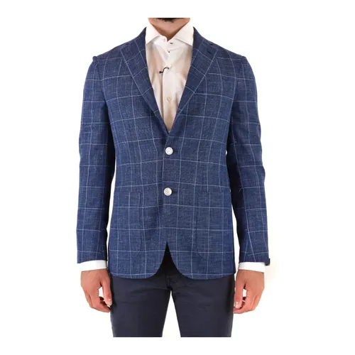 Suits > Formal Blazers - - Barba Napoli - Modalova
