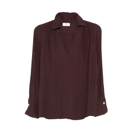 Blouses & Shirts > Blouses - - Elisabetta Franchi - Modalova