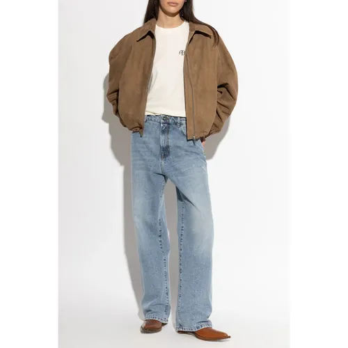 Jackets > Leather Jackets - - Gestuz - Modalova