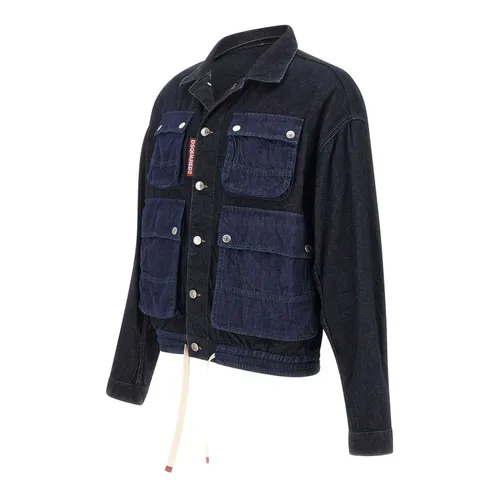 Jackets > Denim Jackets - - Dsquared2 - Modalova