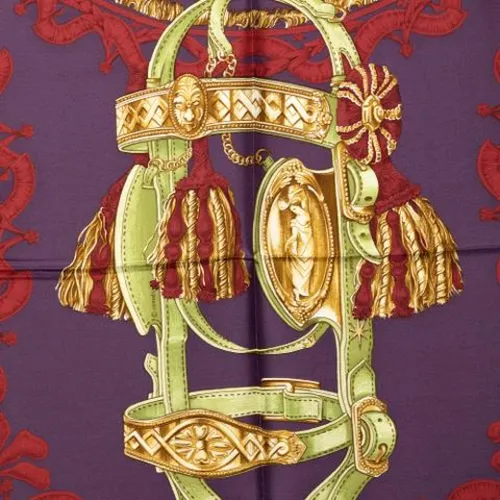 Pre-owned > Pre-owned Accessories > Pre-owned Scarves - - Hermès Vintage - Modalova