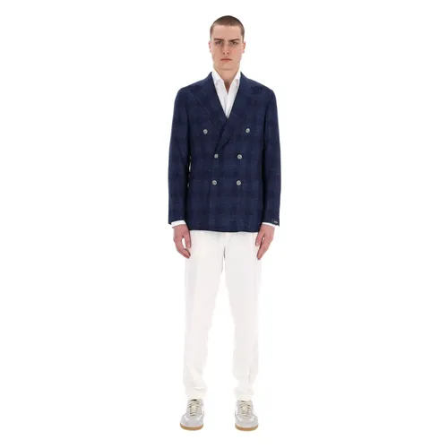 Barba - Jackets > Blazers - Blue - Barba - Modalova