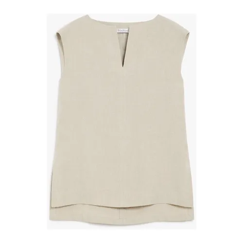 Tops > Sleeveless Tops - - Max Mara - Modalova