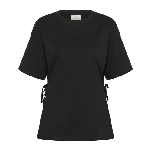 Kaffe - Tops > T-Shirts - Black - Kaffe - Modalova