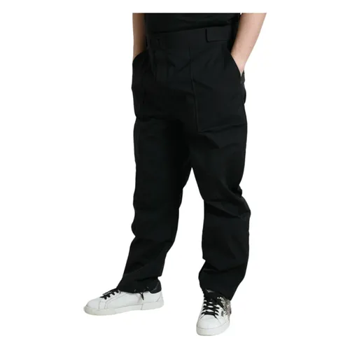 Trousers > Straight Trousers - - Dolce & Gabbana - Modalova