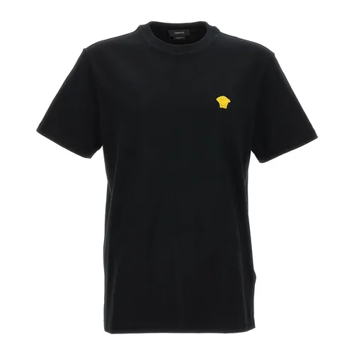 Versace - Tops > T-Shirts - Black - Versace - Modalova