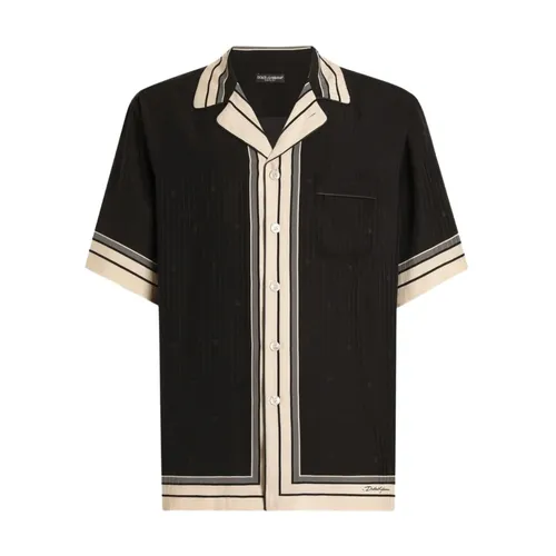 Shirts > Short Sleeve Shirts - - Dolce & Gabbana - Modalova
