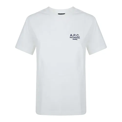 A.p.c. - Tops > T-Shirts - White - A.p.c. - Modalova