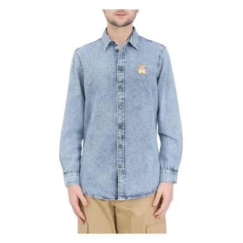 Shirts > Denim Shirts - - Moschino - Modalova