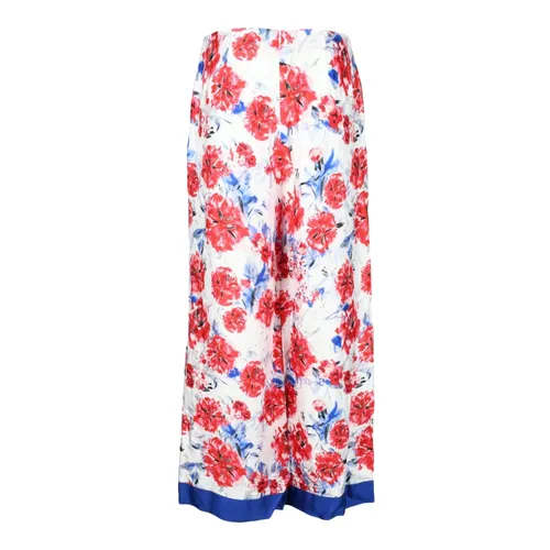 Trousers > Wide Trousers - - Semicouture - Modalova