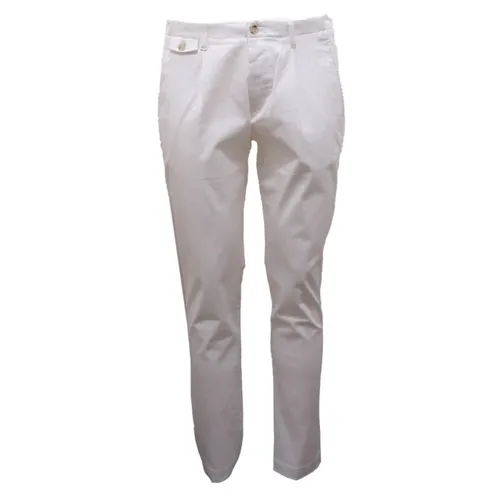 Trousers > Slim-fit Trousers - - Paolo Pecora - Modalova