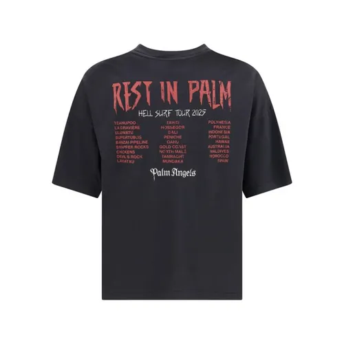 Tops > T-Shirts - - Palm Angels - Modalova