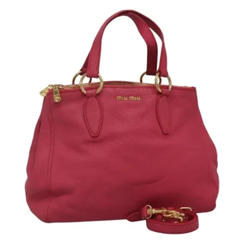 Pre-owned > Pre-owned Bags > Pre-owned Handbags - - Miu Miu Pre-owned - Modalova