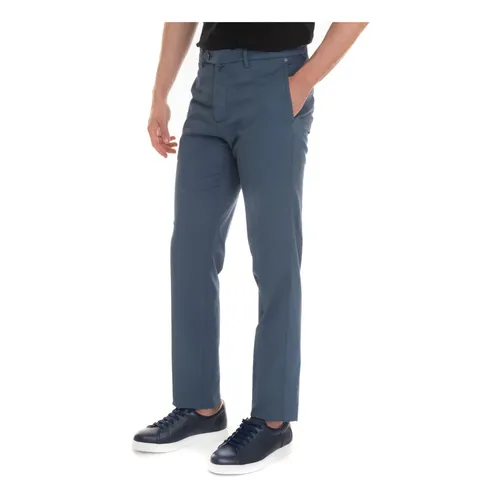 Kiton - Trousers > Chinos - Blue - Kiton - Modalova