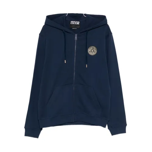 Sweatshirts & Hoodies > Zip-throughs - - Versace Jeans Couture - Modalova
