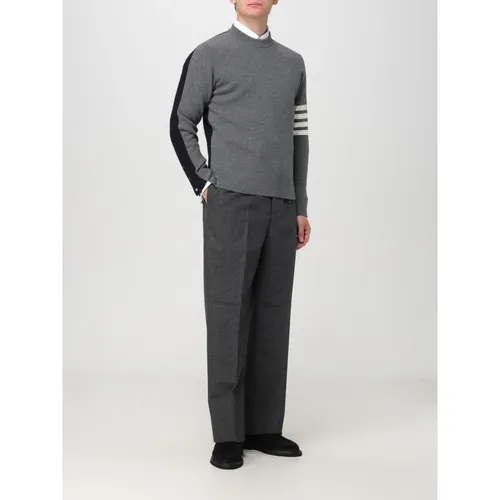 Trousers > Straight Trousers - - Thom Browne - Modalova